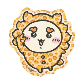 ちいかわ ヒョウ柄なみんなのスマホに貼れるサイズのステッカー（シーサー）