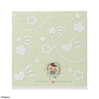 ちいかわ まじかるちいかわ タオルハンカチ（変身だ・グリーン）