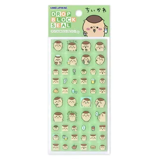 ちいかわ ドロップブロックシール（くりまんじゅう）