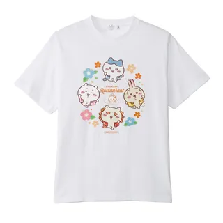 ちいかわ ちいかわレストランOKINAWA Tシャツ ホワイト