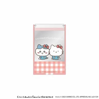 ちいかわ×サンリオキャラクターズ ミラーS（キティハチワレ）